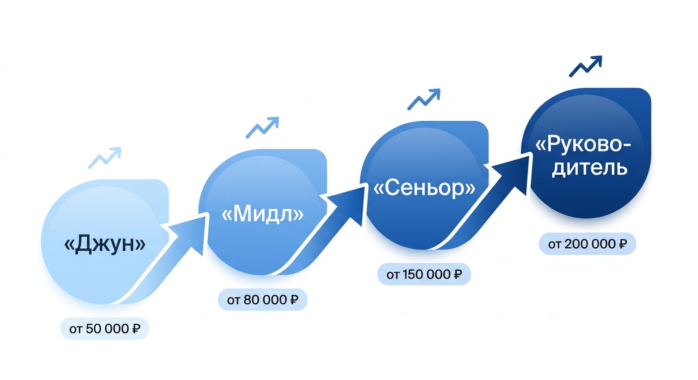 Карьерный рост менеджера маркетплейсов от джуна до руководителя