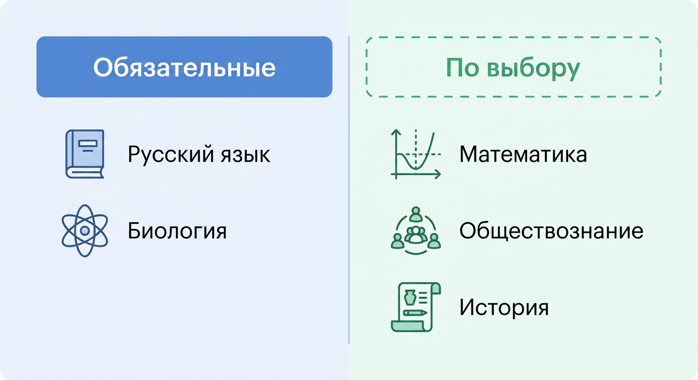 Предметы ЕГЭ для поступления на психолога в вуз
