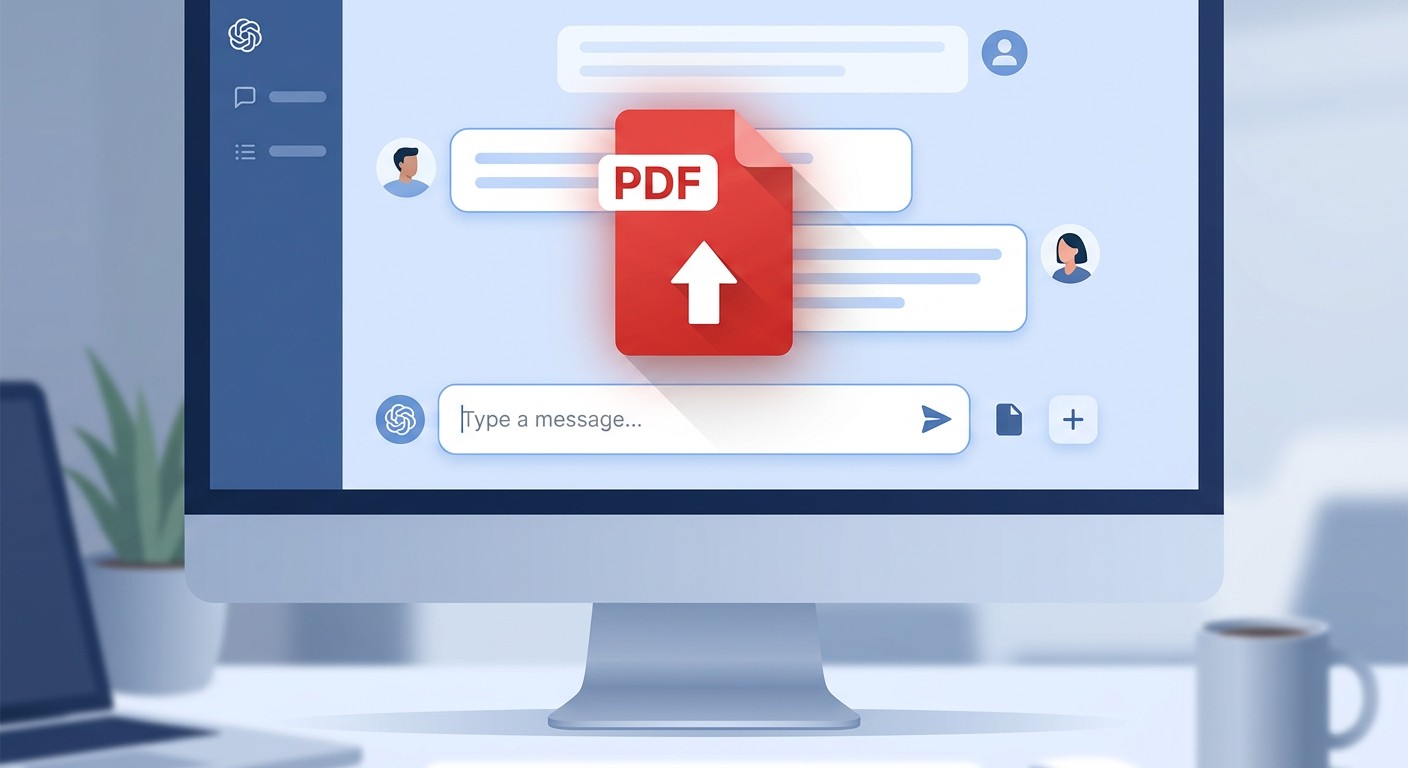Загрузка PDF-документа в ChatGPT для анализа и работы с текстом