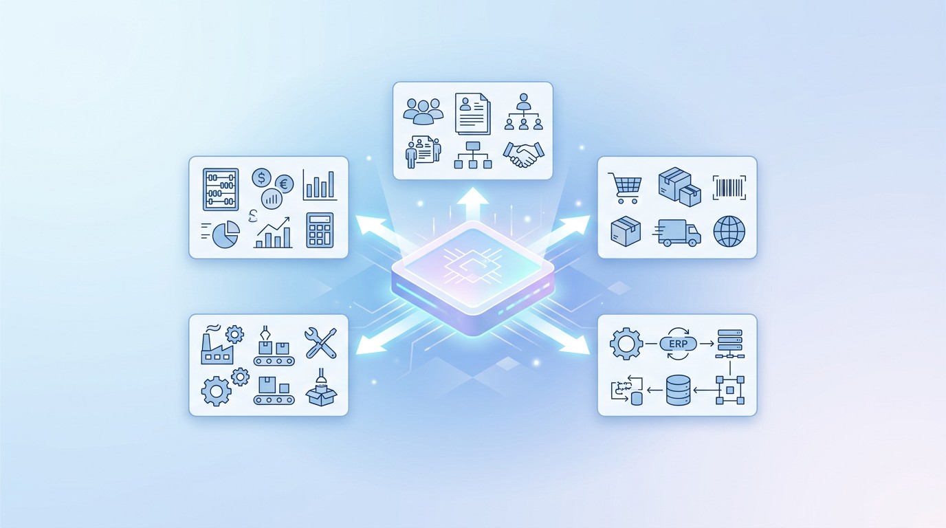 Платформа 1С:Предприятие и её конфигурации — схема взаимосвязи