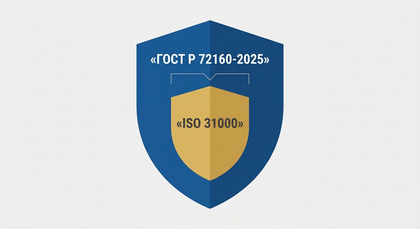 Стандарты управления рисками ГОСТ Р 72160-2025 и ISO 31000