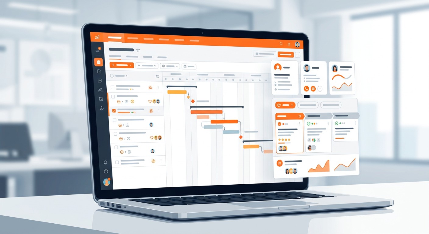 Интерфейс Битрикс24 — CRM и управление проектами в одной программе