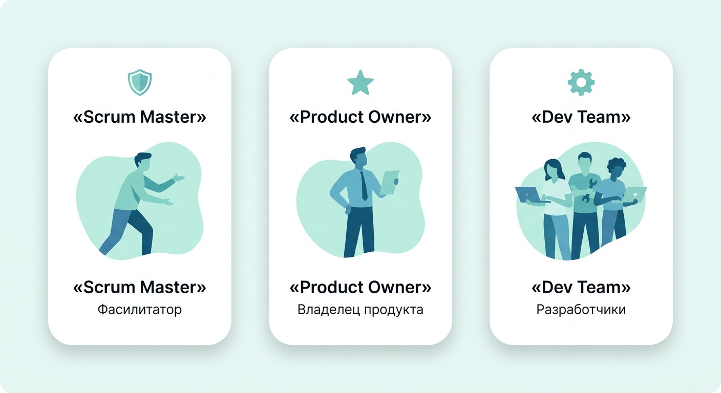 Роли Scrum-команды: Scrum Master, Product Owner и Dev Team