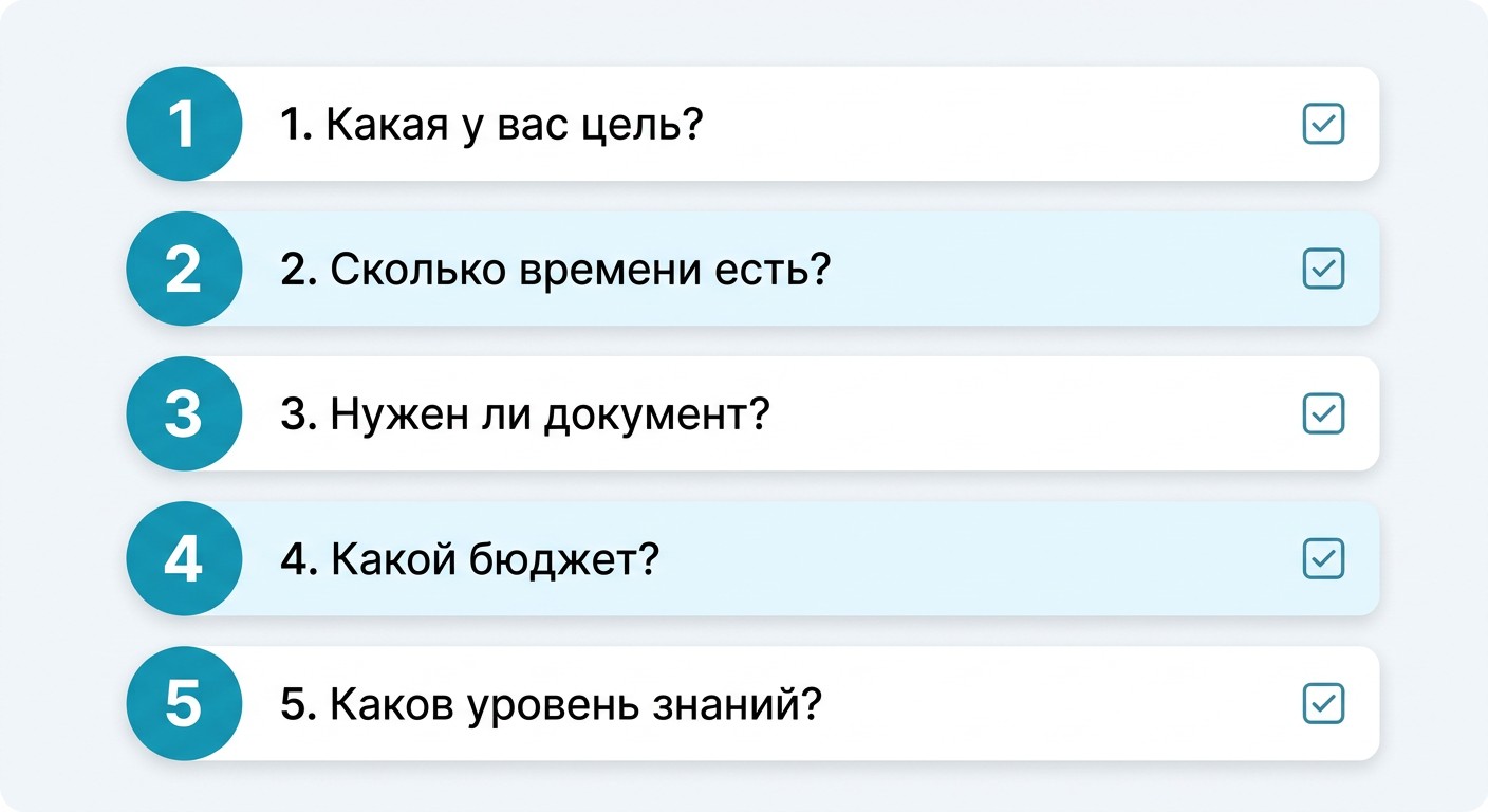 Пять вопросов перед выбором курса по нейросетям — критерии отбора