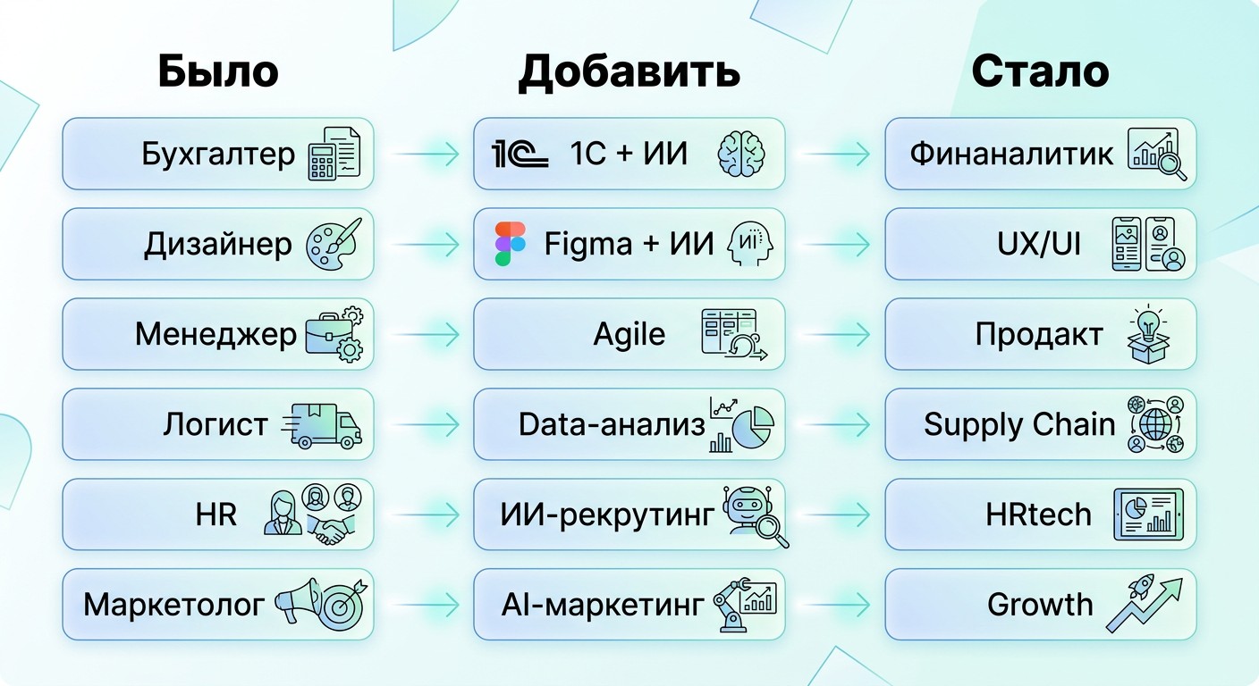 Шесть сценариев переквалификации на рынке труда России в 2026 году