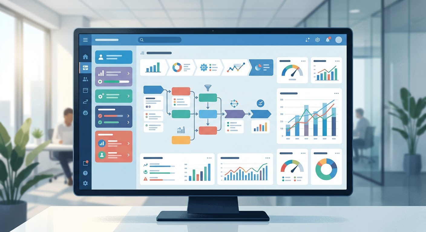 Интерфейс 1С:Комплексная автоматизация — подсистема CRM и бюджетирование