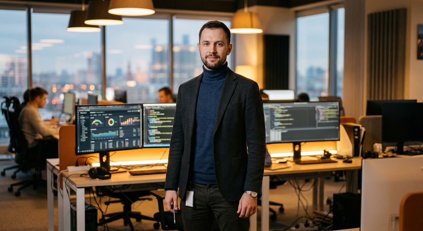 Старший QA-инженер в современном офисе — карьера тестировщика сеньора