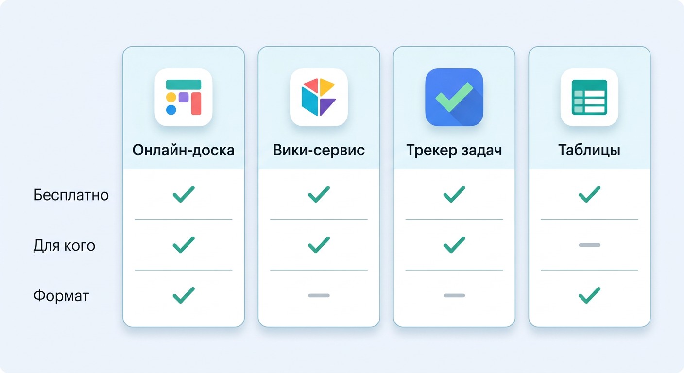 Сравнение инструментов для создания дорожной карты проекта